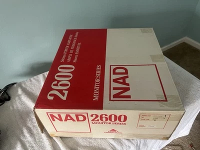 Nad 2600 放大器 Old School Powerhouse。 状况极佳。 240伏 — 第 1/4 张图片
