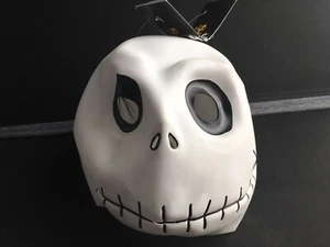 Nightmare Before Christmas Jack Skellington Adult Mask Costume Rubber Latex 2017 - Picture 1 of 12