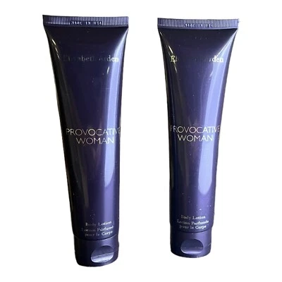 ЛОТ ИЗ 2 ЛОСЬОНОВ ДЛЯ ТЕЛА PROVOCATION WOMAN ОТ ELIZABETH ARDEN 3,3 УНЦИИ (2 X 3,3 унции) - Изображение 1 из 4