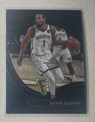 KEVIN DURANT / 2020-21 Select / Base Blue COURTSIDE Parallel / #259 / Nets - Image 1 of 2