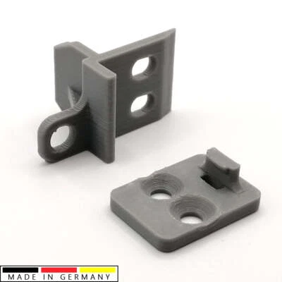 Set replacement tie rod attachment + driver suitable for Ikea Kvartal running bar - Image 1 of 4