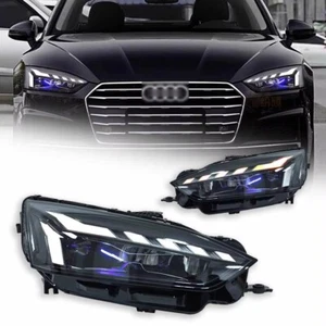 Dynamic Signal HeadLamp Upgrade Modified For Audi A5 RS5 2017-2021 Headlights - Picture 1 of 9