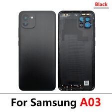 Rear Battery Back Door Cover With Camera Lens For Samsung Galaxy A03 