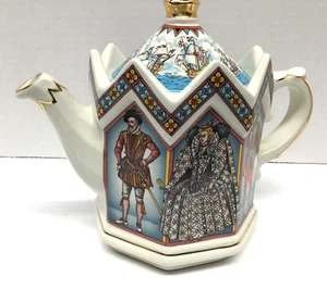 Sadler Vintage Queen Elizabeth I of England Teapot 4442 - Picture 1 of 8