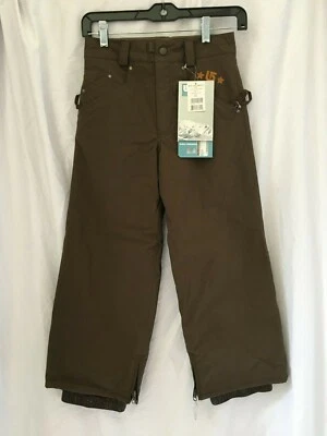 NEW Burton Girl's Wrangler Pant - Size M - Roasted Brown - Image 1 of 4