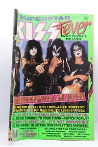 Revista KISS-TV SUPERSTAR - KISS FEVER - Revista de agosto de 1980 - Aucoin-Gene Simmons - Imagen 1 de 8