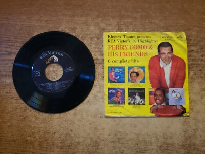 RARE 1959 MINT-EXC Perry Como – Perry Como & His Friends 6 SONGS SP55 EP 45 - Image 1 of 2