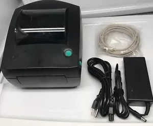 Black Zebra LP2844 Direct Thermal Shipping Label Barcode Printer Tech Support - Picture 1 of 3