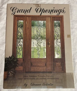 GRAND OPENINGS 62 DESIGNS FÜR TÜREN SEITENLICHTER RIEGEL FANLIGHTS Buntglas - Bild 1 von 9