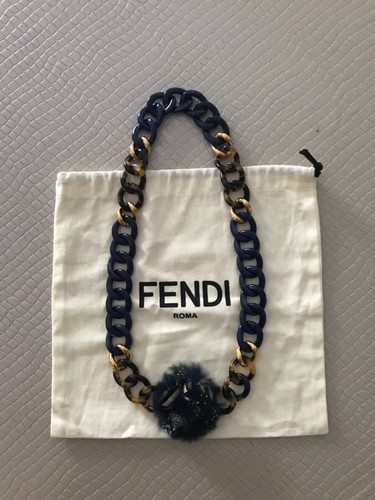 FENDI COLLANA CATENA