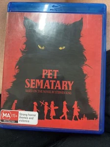 Blu Ray Disc - PET SEMATARY - Stephen King FREE POST - Picture 1 of 2