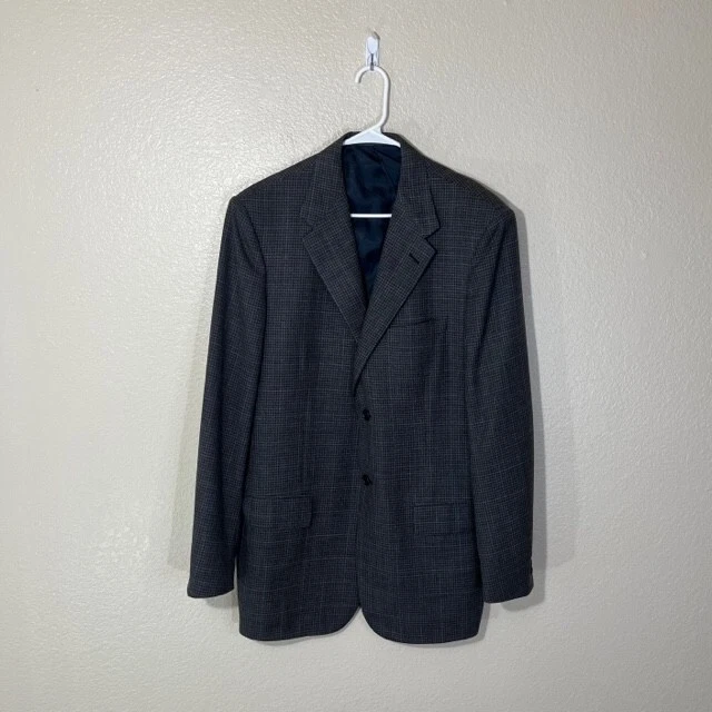 Corneliani Sport Coat Mens 44 L Blazer Jacket Wool 2 Button - Imagem 1 de 4