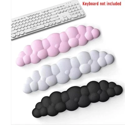 Cloud-shaped Keyboard Wrist Rest: Ultra-Soft, Plush & Luxuriously Comfortable - Image 1 of 4