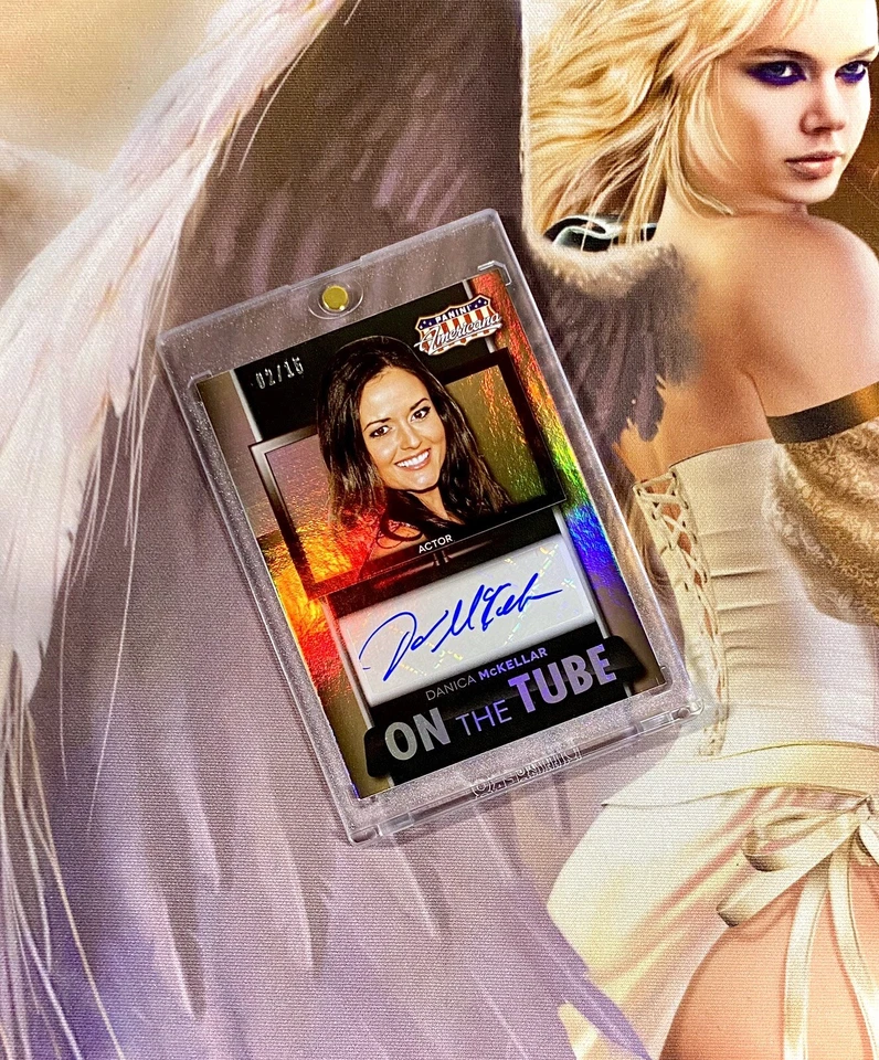 DANICA McKELLAR WINNIE COOPER 2015 PANINI AMERICANA LÁMINA DE ORO AUTOMÁTICO RARO SSP/15 Foto 1 de 4