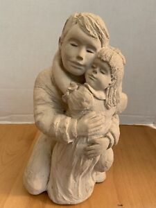 Vintage Austin Sculpture, "Daddy's Little Girl" Dee Crowley -Father’s Day Gift!