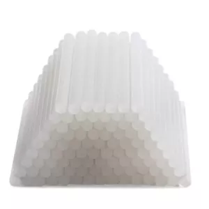 BÜHNEN Klebesticks klar, Heißkleber Klebepatronen 12mm x 200mm, 1 KG (50 Sticks) - Bild 1 von 3