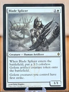 Magic: The Gathering: Empalmadora de cuchillas - 4/175 - Sin lámina - Nueva Phyrexia - Casi nueva - Imagen 1 de 2