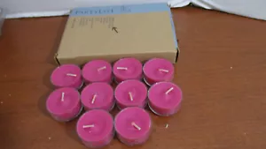 PARTYLITE~VO4665~Juego de 11 velas candelabro taza transparente BERRY BLAST~NUEVO EN CAJA - Imagen 1 de 2