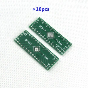 10 piezas QFN32 QFN40 a DIP32 pin enchufe de prueba placa experimental 0,5 mm PCB - Imagen 1 de 1