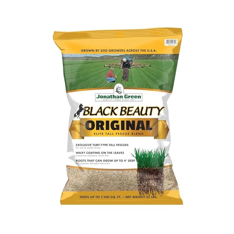 Jonathan Green 10315 Black Beauty Grass Seed Mix 25-pound