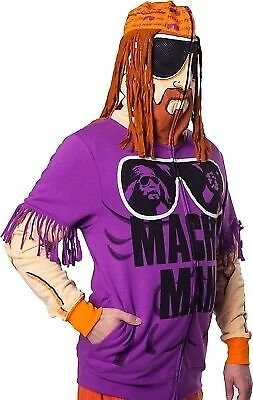 Macho Man Randy Savage WWE Zip Over Mens Hoody Sweatshirt Cover