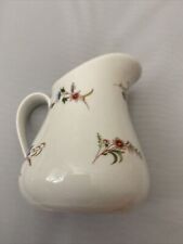 Bia Cordon Bleu Inc 16 Oz W/flowers Porcelain Creamer Syrup Milk Pitcher 5” Tall