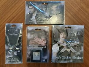 Genuine Twilight Saga Replica Bracelet, Choker, Triple Chain and Ring Jewellery