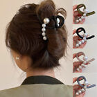 Cross Pearl Hair Clip For Women Fashion French Elegant Hairgrips Korean Style