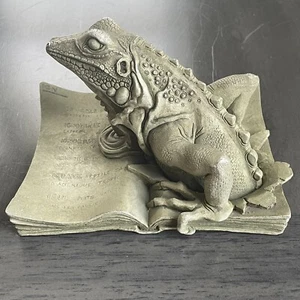 Literatur wird lebendig Leguan Statue - Gargoyle Studio Brooklyn NY - selten USA - Bild 1 von 10