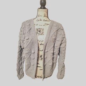 Jessica Simpson Light Sage Knit Cardigan Women's Size XL 892 - Picture 1 of 5