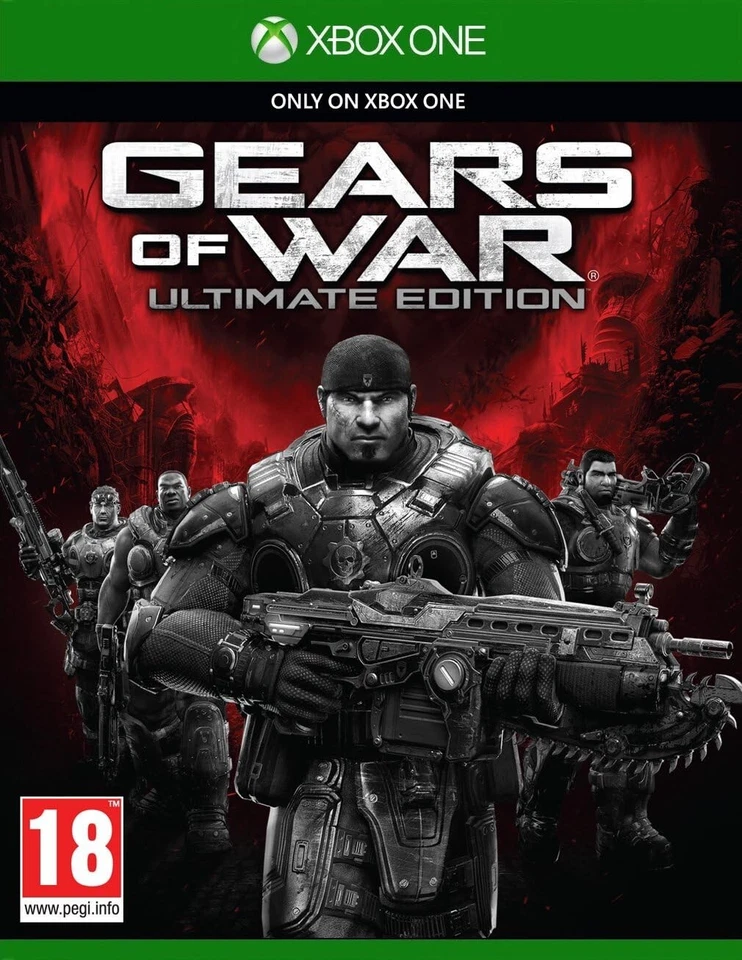 Xbox One Gears of War Ultimate Edition EXCELLENT Condition PLAYS ON SERIES X - Image 1 of 4