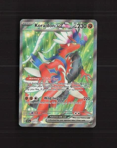 Koraidon ex 231/198 Scarlet & Violet Full Art Ultra Rare Holo Pokemon Karte LP - Bild 1 von 10