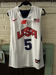 NWT Nike Authentic Kevin Durant #5 USA Olympics Jersey Men’s Sz 48 Hot Rare🔥 - Picture 1 of 9