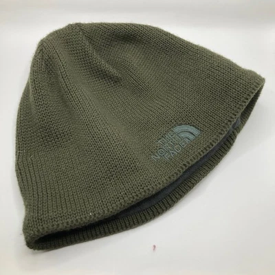 Gorro tejido forrado de lana verde oliva The North Face adultos OS Gorpcore exterior Foto 1 de 4