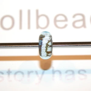 Nuovo TROLLBEADS 62009 argento montagna pensionato vetro perline timbrato LAA 925S - NO borsa - Foto 1 di 15