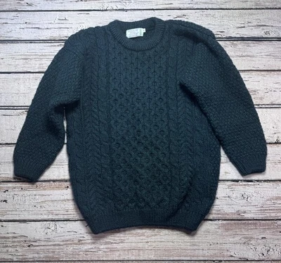 Highland Home Industries Scotland 100% Wool Sweater Teal Pullover Womens Small - Image 1 of 4