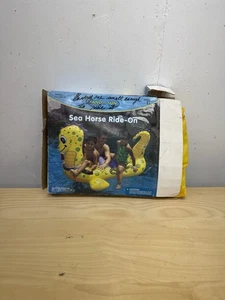 Sand N Sun (Intex Wet Set) Seepferdchen Aufsitz Pool Schwimmspielzeug aufblasbar gebraucht - Bild 1 von 5