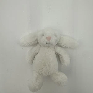 Jellycat Mini Coniglietto Bianco 5" HTF Raro - Foto 1 di 14