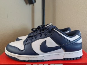 Größe 10 - Nike Dunk 2025 Low Midnight Navy (HF5441-107) - Bild 1 von 11