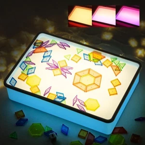 Sand Painting Light Box, Sensory Light Table for Kids - 3 Color Temperature &... - Picture 1 of 6