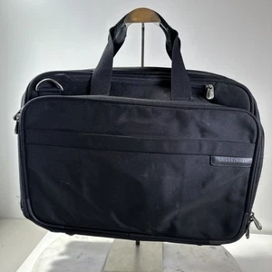 Briggs & Riley Travelware erweiterbare 17"x 13" Kabine Laptoptasche schwarz BB104X-4 - Bild 1 von 15