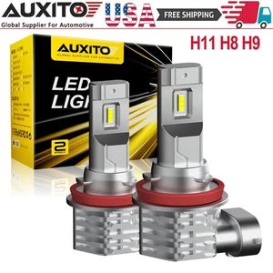 2X H11 H8 LED Faros Bombillas Luz Baja Kit de Conversión Super Brillante 100W 65000LM - Imagen 1 de 14
