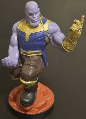 Suporte para telefone e controle Cable Guys Marvel Thanos 9" - Jogos requintados - Imagem 1 de 4