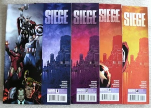 Siege #1,2,3,4 (Marvel 2010) Bendis; Coipel; serie completa; en muy buen estado - Imagen 1 de 3
