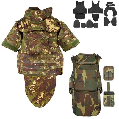 Schutzweste Army kugelsichere Weste SK4 Woodland o.Vegetato Schussweste NC4-09 - Bild 1 von 4