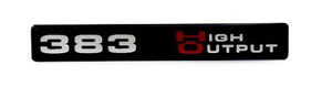 (HO) 383 High Output Emblem (B) Standard SATIN - Picture 1 of 2