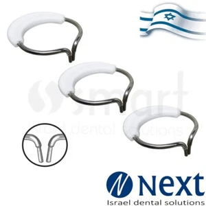 Set x 3 Zahnring Installationssattelmatrizen konturiert als Palodent Silikon - Bild 1 von 3