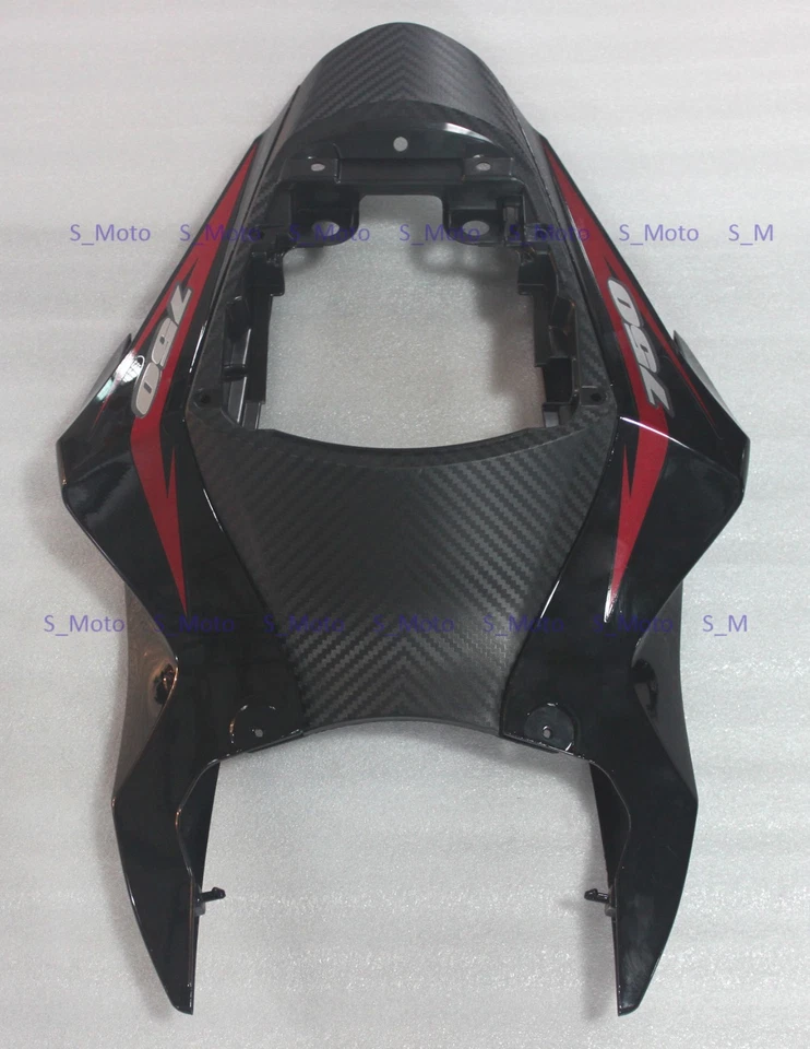 Tail Fairing Rear Cowl Plastic For Suzuki GSXR600 GSXR750 2011-2019 Black Red — 第 1/1 张图片