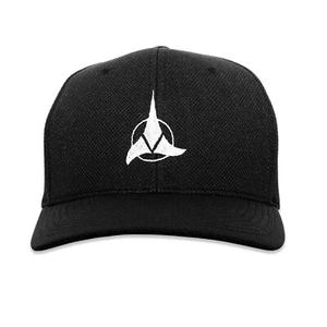 ST Klingon Embroidered Flexfit Adult Cool & Dry Sport Cap Hat - Picture 1 of 9