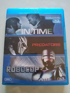 In Time + Predators + Robocop Timberlake - 3 x Blu-Ray Español Ingles Am - Imagen 1 de 5